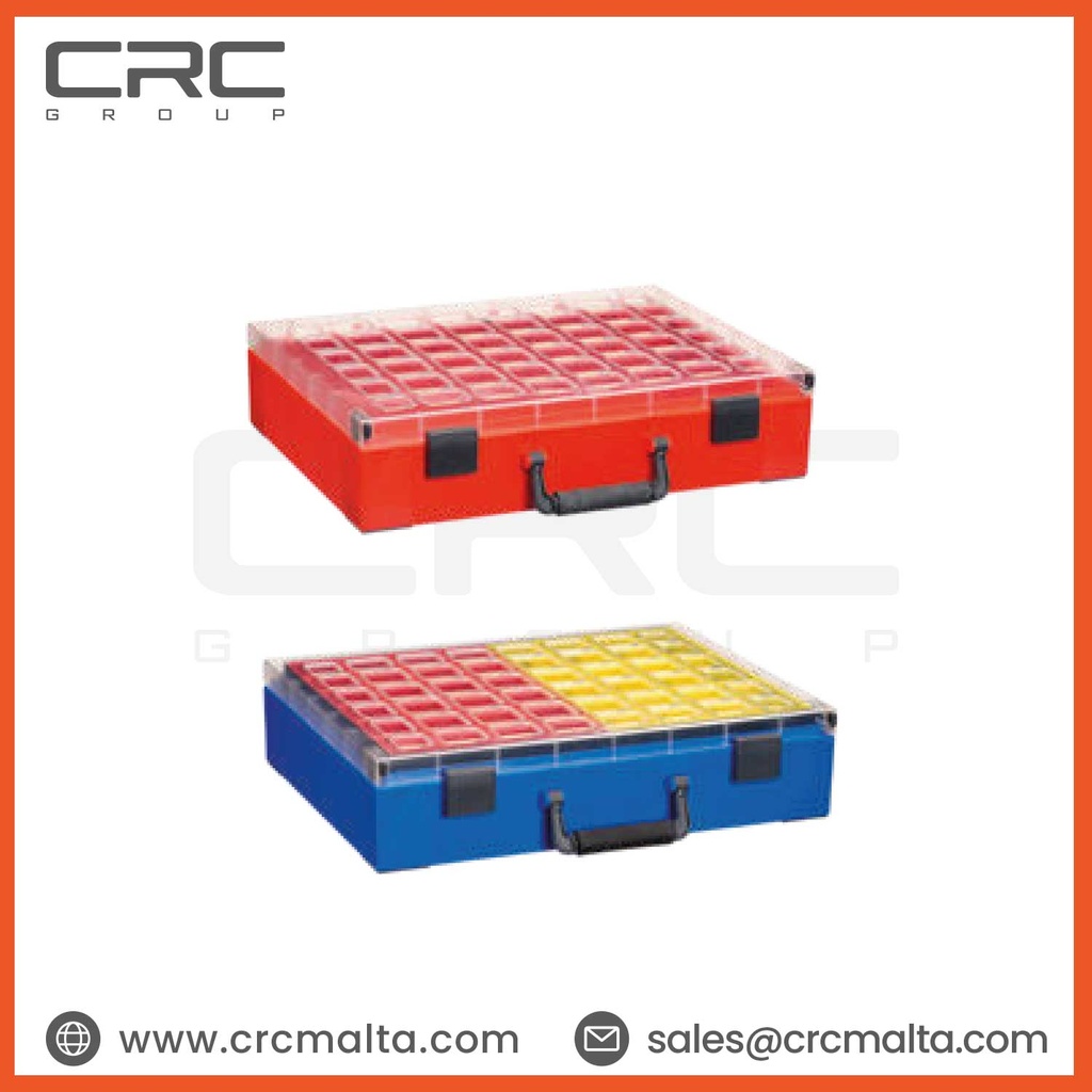 CRC Plastic Organiser Box With Compartments