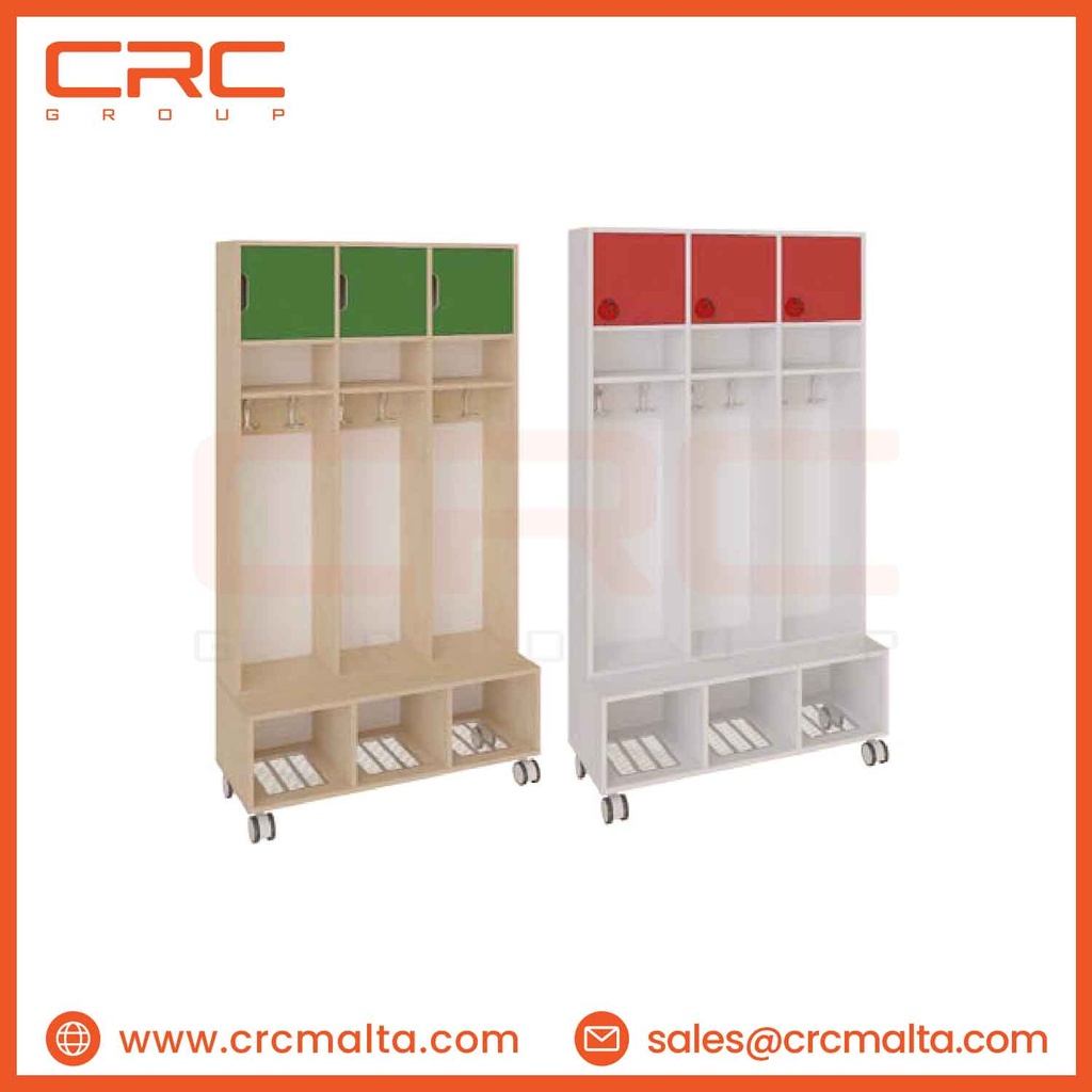 CRC Nursery Cloakrooms Cabinets - A01-010502